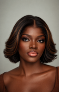 10" Peruvian Human Hair Bob Wig