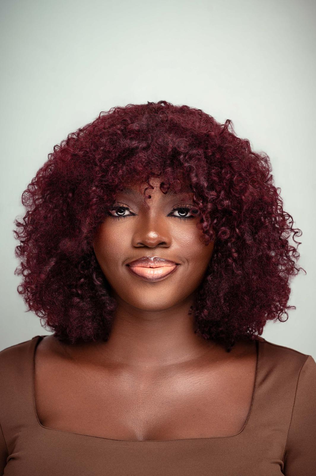 Afro Kinky Curly Peruvian Wig-14 Inches